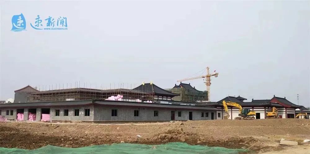 皂河龙运城建设最新进展