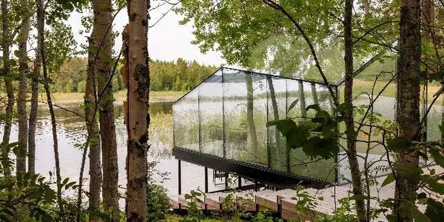 【疗愈景观】森林玻璃小屋-芬兰