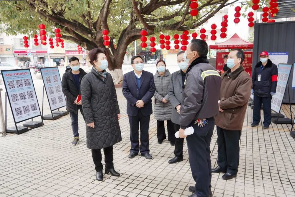 钟曦率队调研春节期间疫情防控和道路交通安全等工作