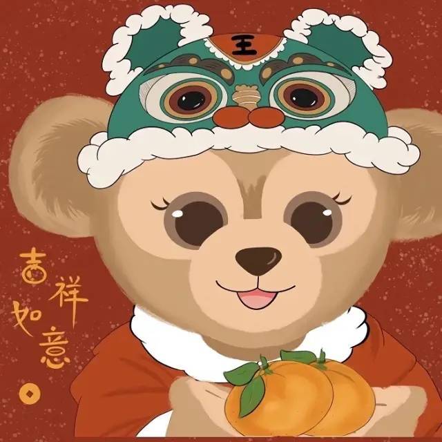 虎年头像玲娜贝尔虎年小头像