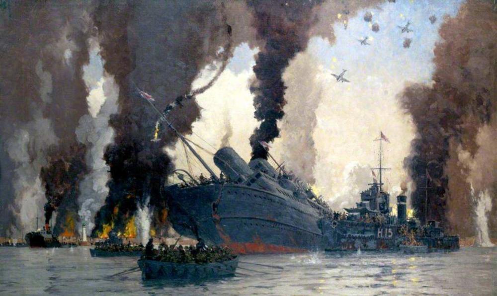 二战敦刻尔克大撤退时德国海军为什么没有趁势攻击