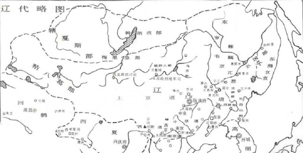 辽国(契丹国)地图剩余的契丹族人何在当时在金人的冲击下,契丹族可以