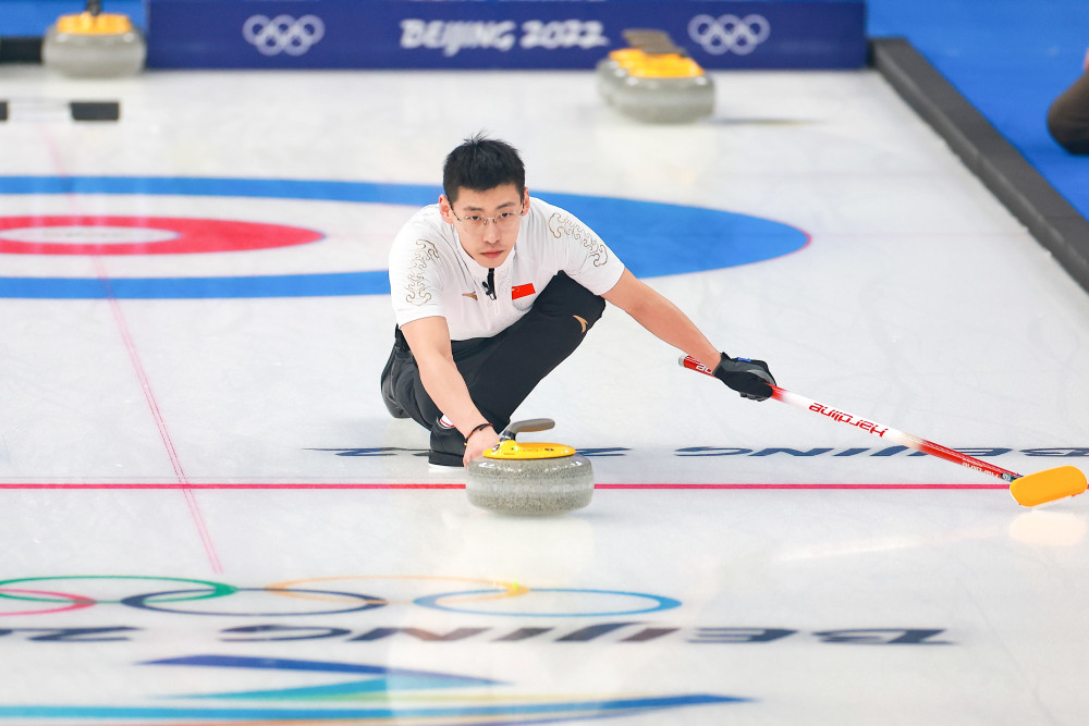 北京冬奥会冰壶混双循环赛中国队不敌意大利队3