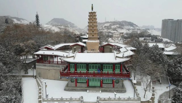 雪景快跟着小编一起看看美图变得温情又柔软整个兰州在银装素裹下