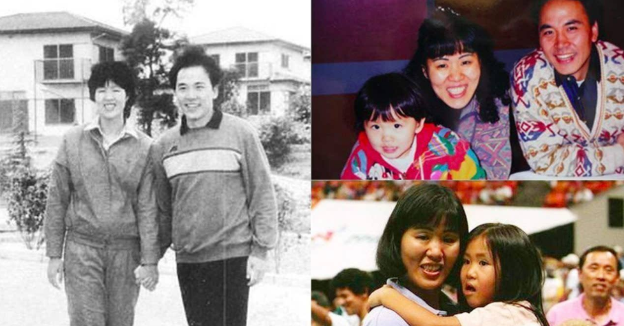 妻子在外拼事业,家里还有稚子需要照顾,因此郎平和丈夫形成了"女主外