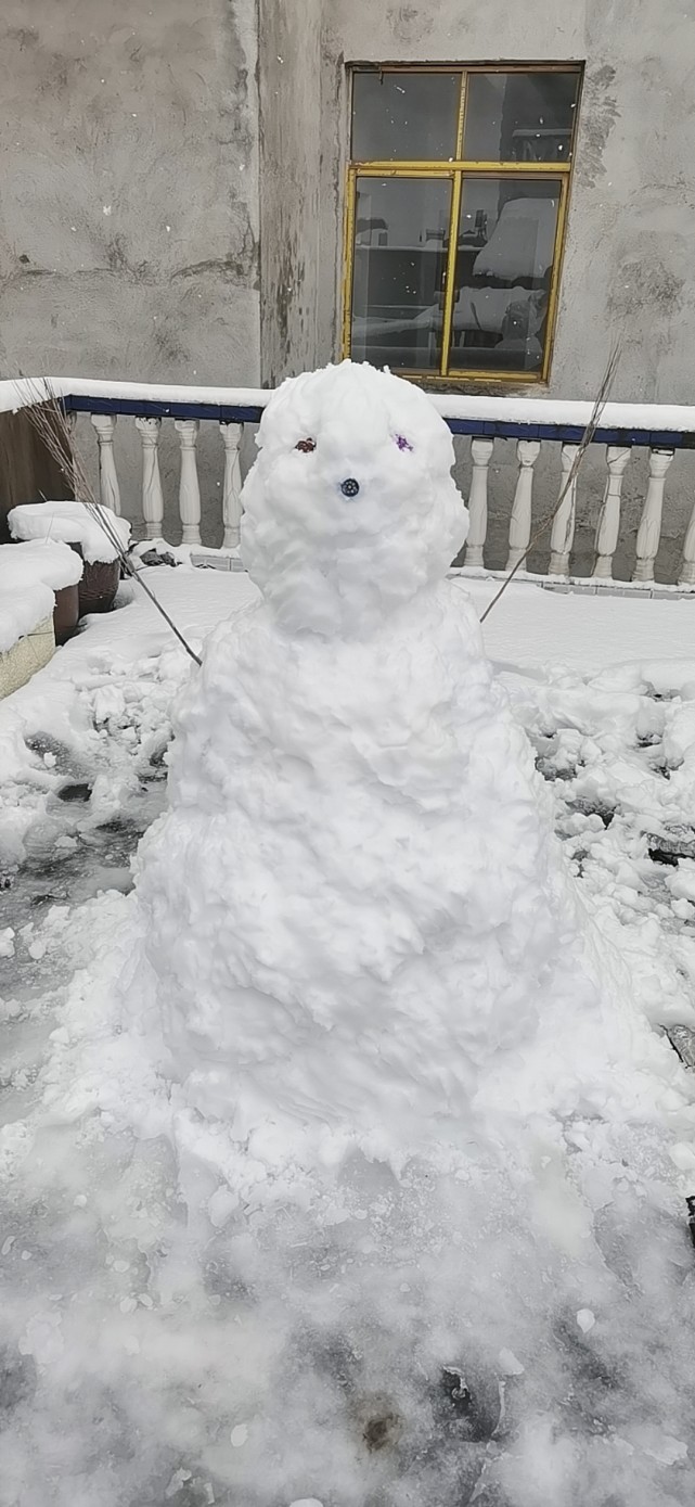 堆雪人大比拼