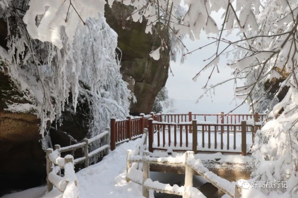 旅行摄影陕西宁强汉江源雪景太美了