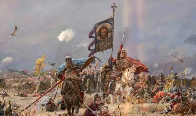 莫斯科大公国也壮着胆子在1376年进攻了从属于金帐汗国的喀山鞑靼人