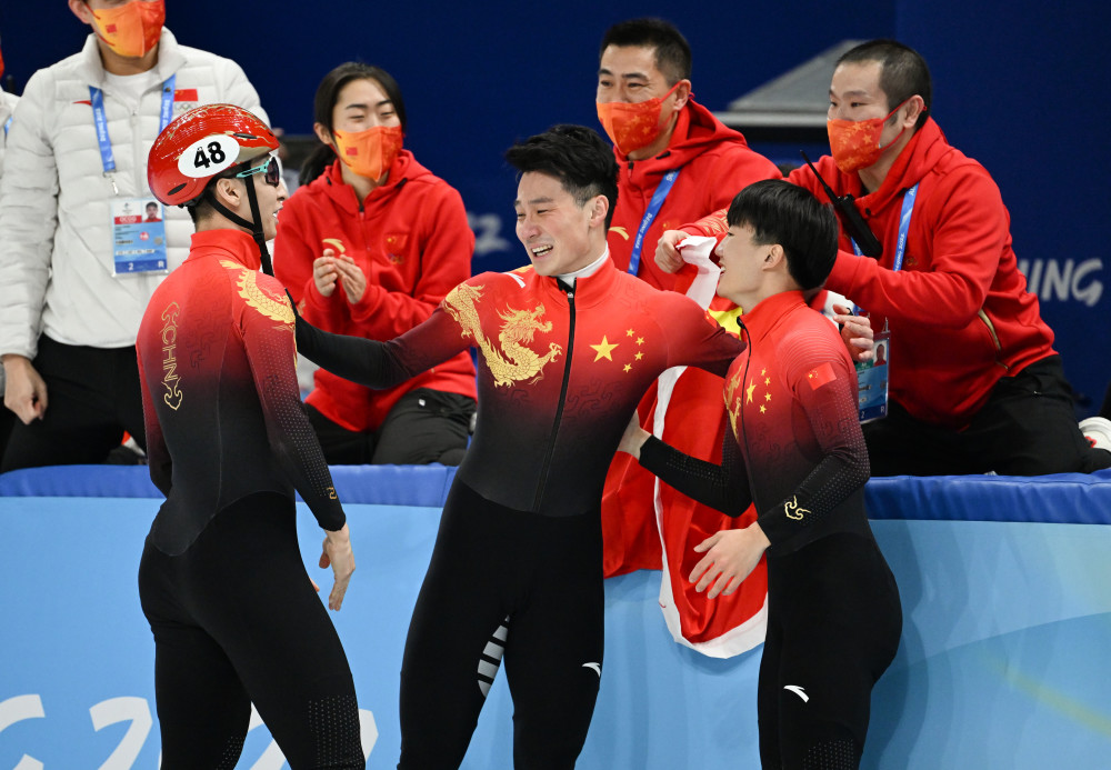 北京冬奥会短道速滑男子1000米决赛中国选手任子威夺冠10