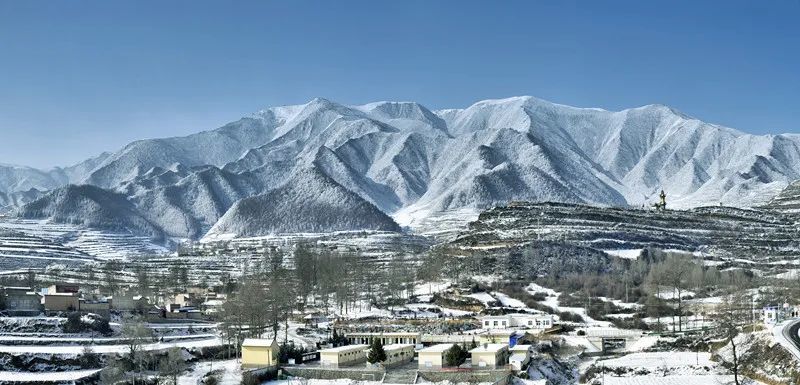 北山雪景△马坡春雪初霁△乡村雪景△雪后的车道岭△榆中李家庄土雕