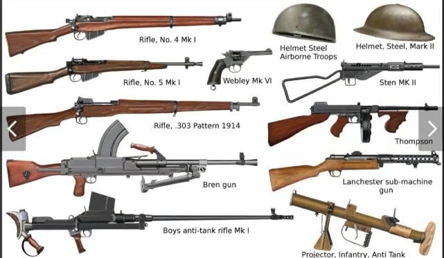 二战各国单兵武器大比拼