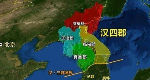 卫氏朝鲜从中阻挠,于是汉武帝派兵攻灭了卫氏朝鲜,设置了有名的汉四郡