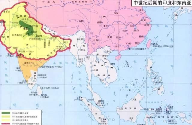 1526年,巴布尔占领德里,突厥人建立长达320年的德里苏丹国被灭.