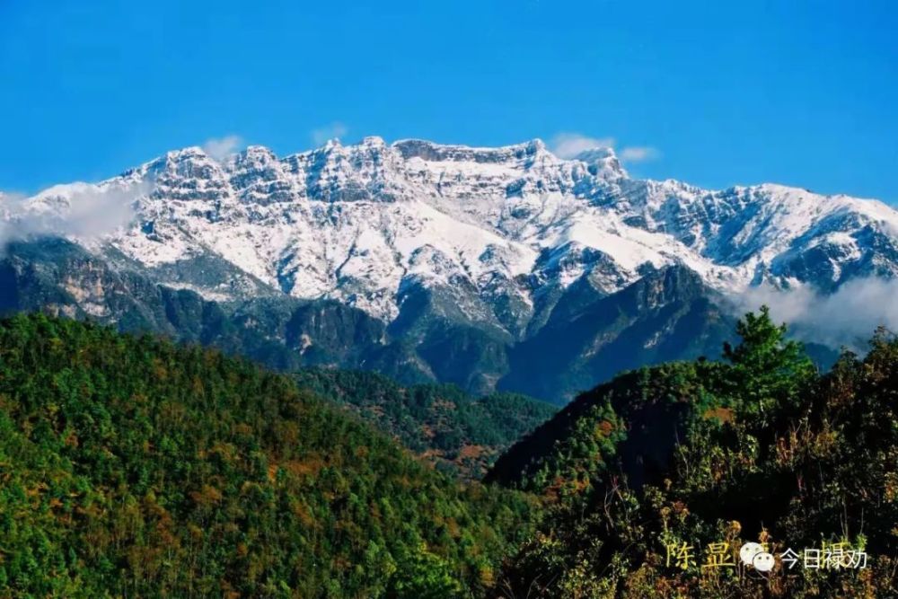 醉美轿子雪山