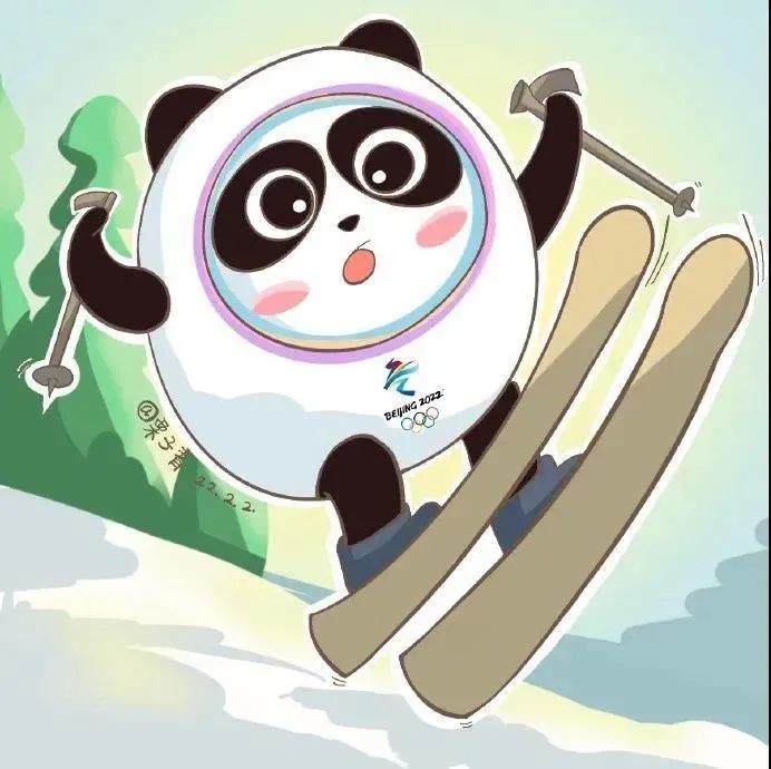 超可爱的冰墩墩头像安排上