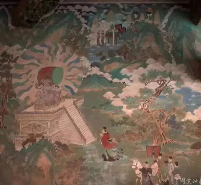 乐都历史文化瞿昙寺壁画我国明代青绿山水人物壁画最后的挽歌