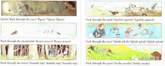 【英文绘本】we"re going on a bear hunt