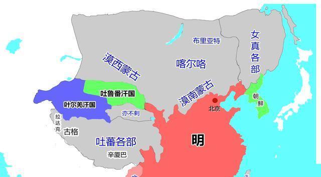 1550年的明朝在张居正执政时期(1572年—1583年),明朝经过改革,其国力