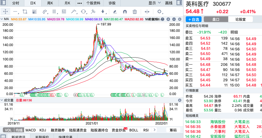 a股2020年以来涨幅最大的十只股票