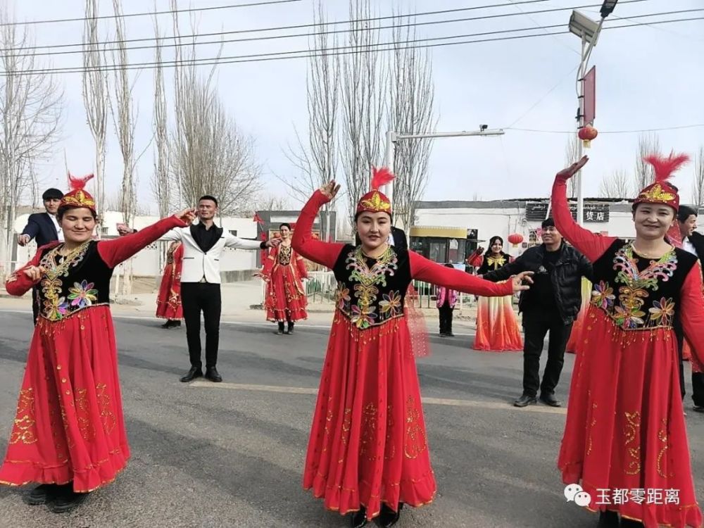 网络中国节春节阿克恰勒乡的社火真热闹快来看看吧