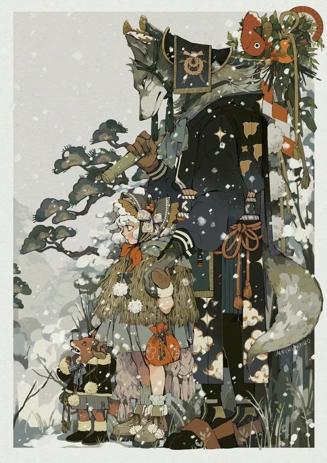 插画师mochipanko德国的自由插画师和设计师插画设计作品