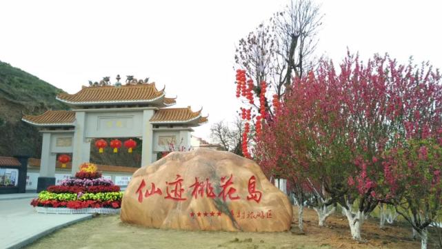 忽逢桃花林,夹岸数百步,仙迹桃花岛桃花盛开|桃花_旅游|桃花岛