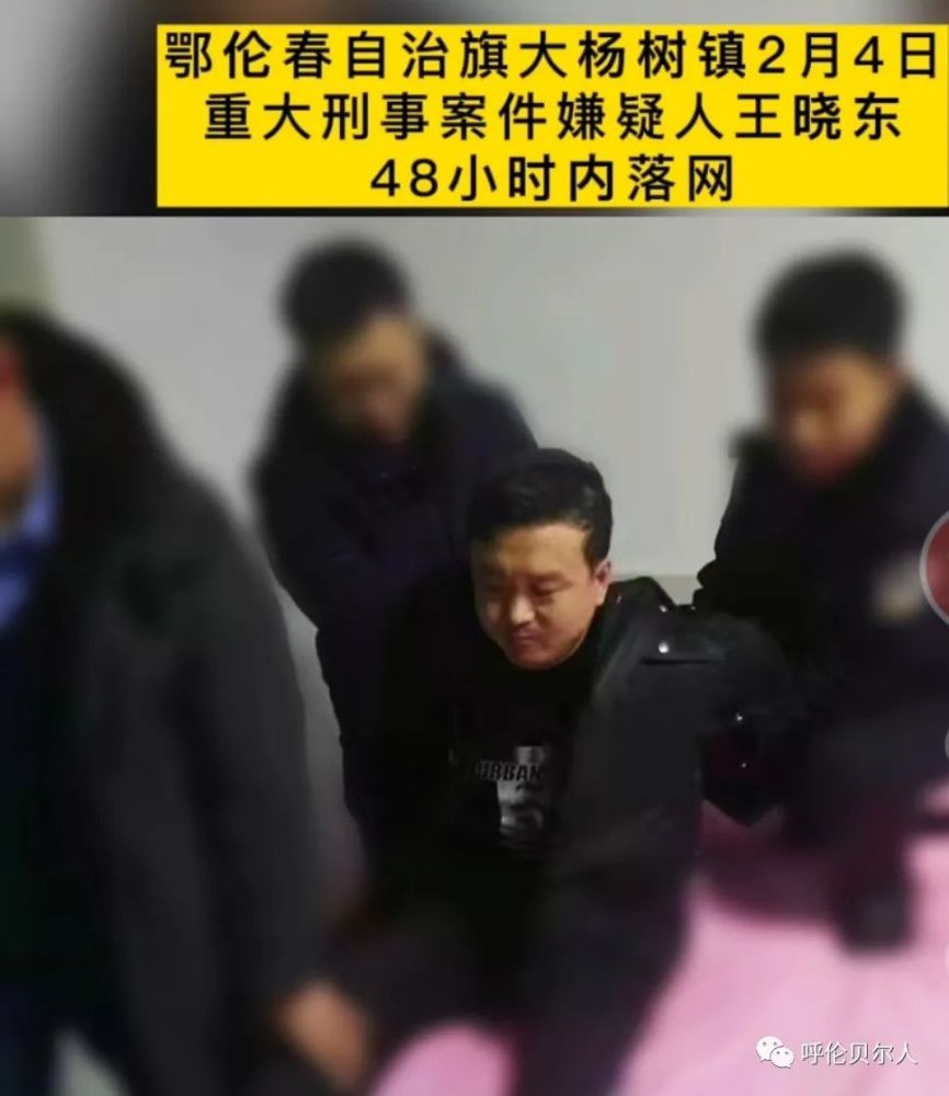 嫌疑人已落网鄂伦春大杨树重大刑事案件嫌疑人48小时内被抓获