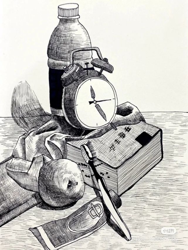 装饰画用线描的方式美化我们的生活