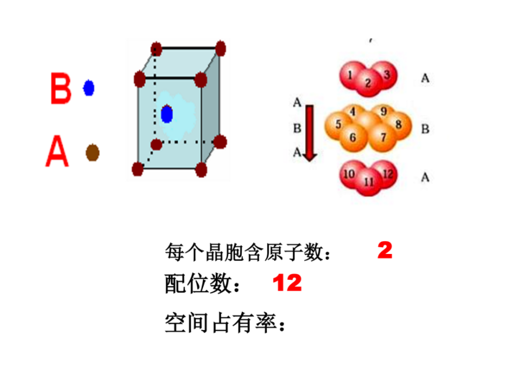 高中化学常见晶体模型及晶胞计算