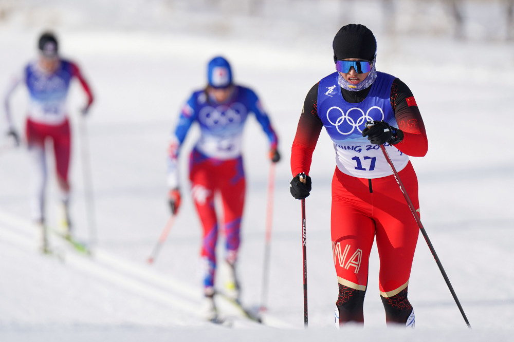 北京冬奥会越野滑雪女子10公里传统技术比赛赛况6