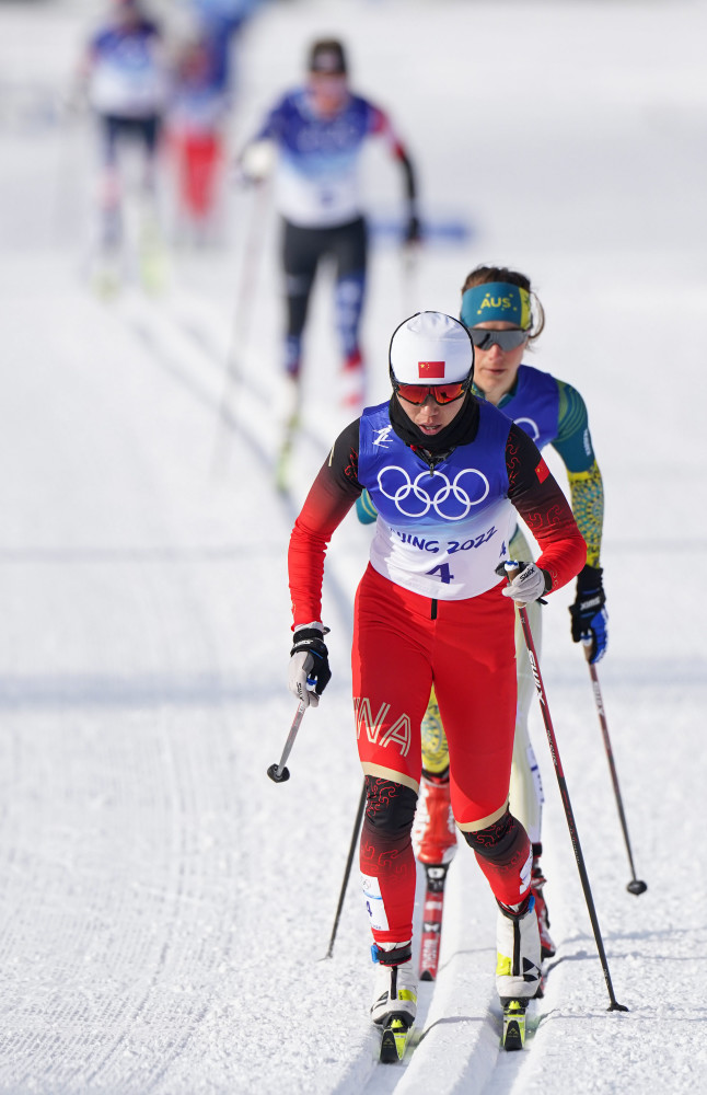 北京冬奥会越野滑雪女子10公里传统技术比赛赛况6