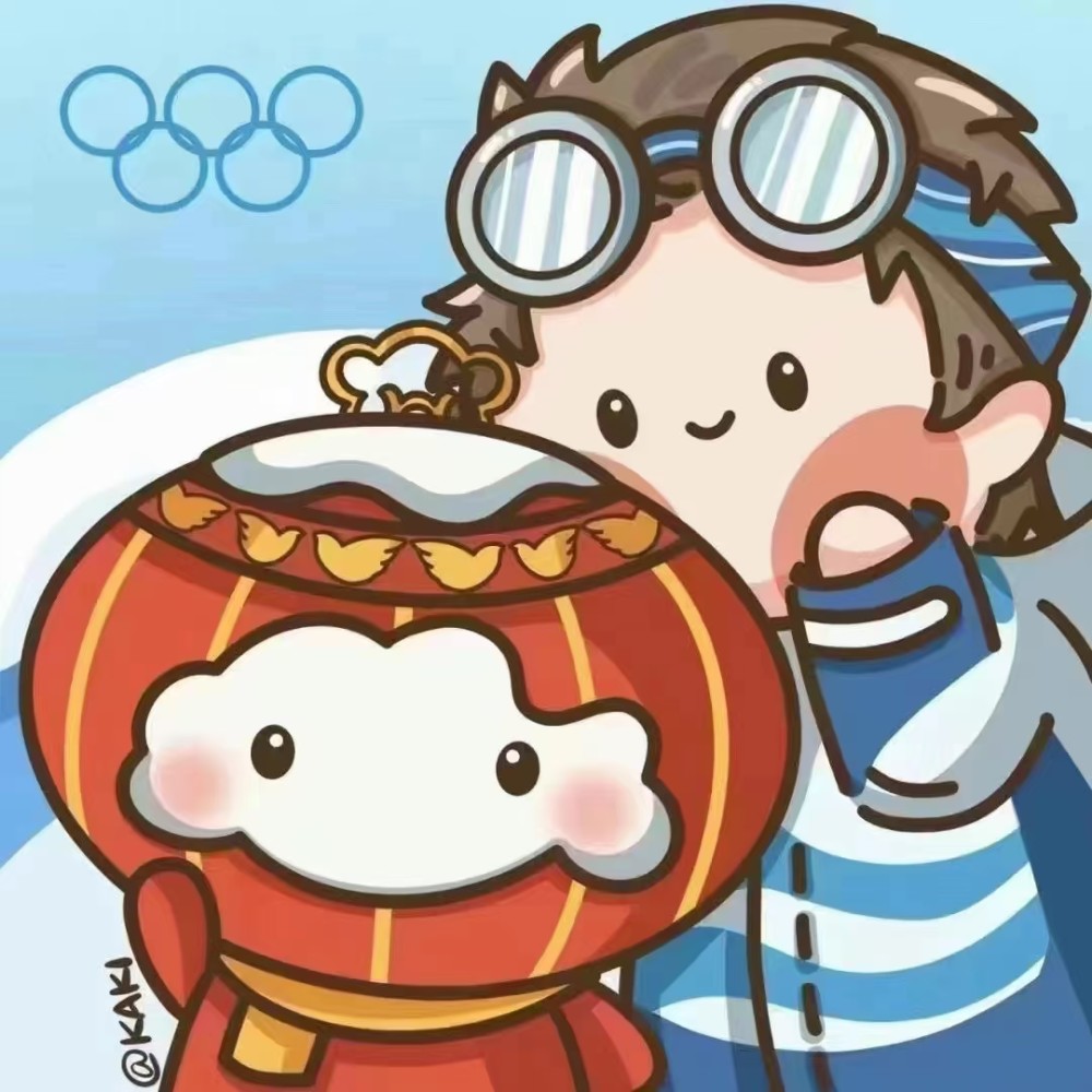 冬奥会吉祥物 i 冰墩墩雪容融头像_腾讯新闻