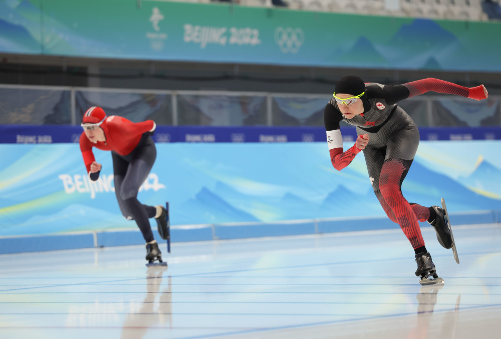 北京冬奥会速度滑冰女子5000米赛况3