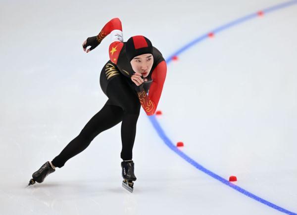 北京冬奥会·速度滑冰|斯豪滕再破奥运纪录女子5000米