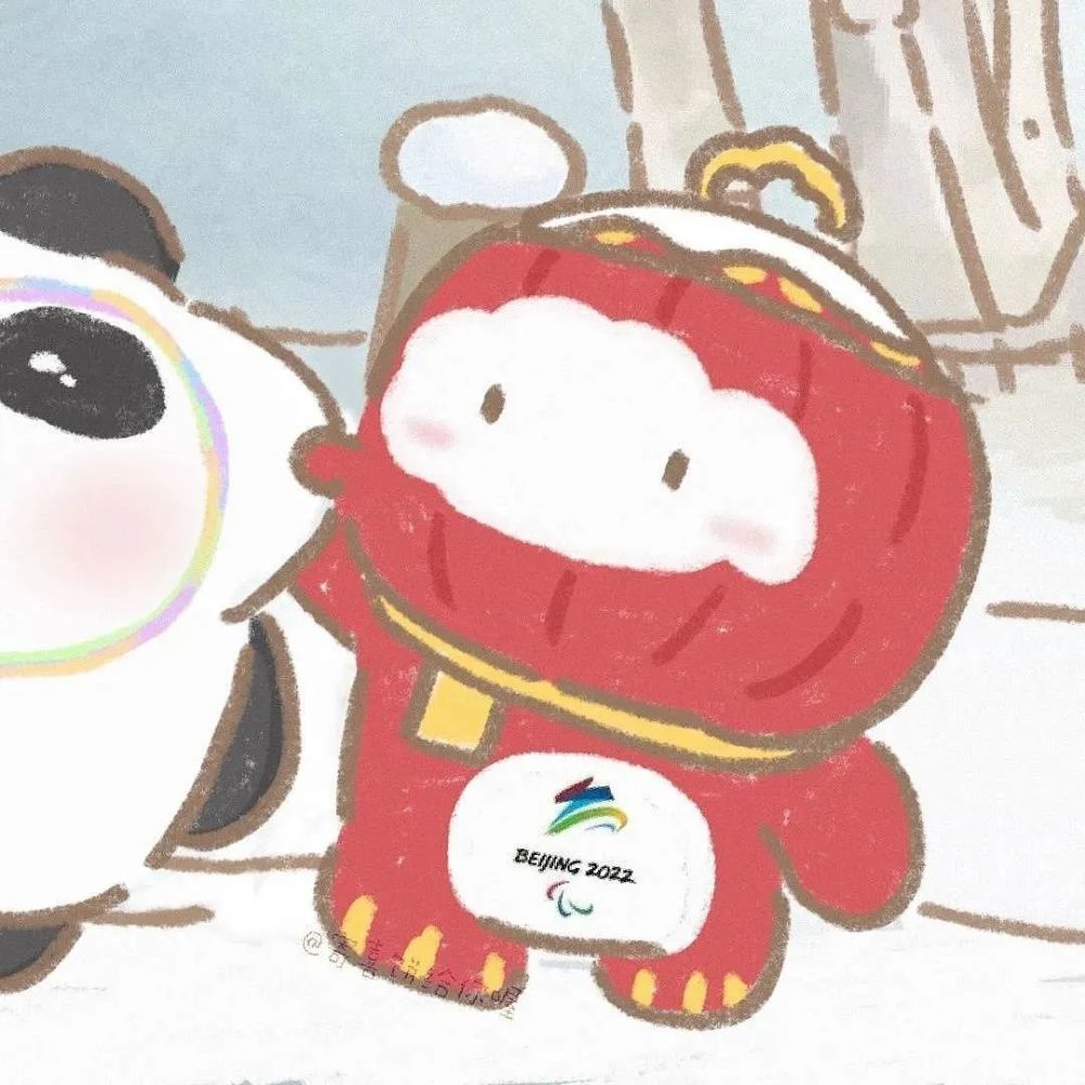 系列头像丨冰墩墩雪容融
