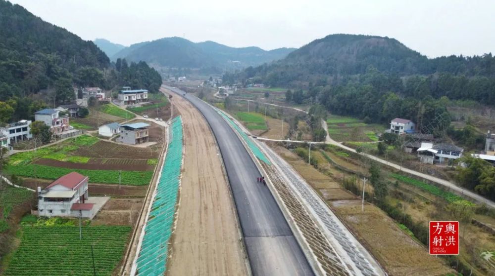 与成都至巴中高速公路及所提平昌至仪陇高速公路,能够形成射洪通