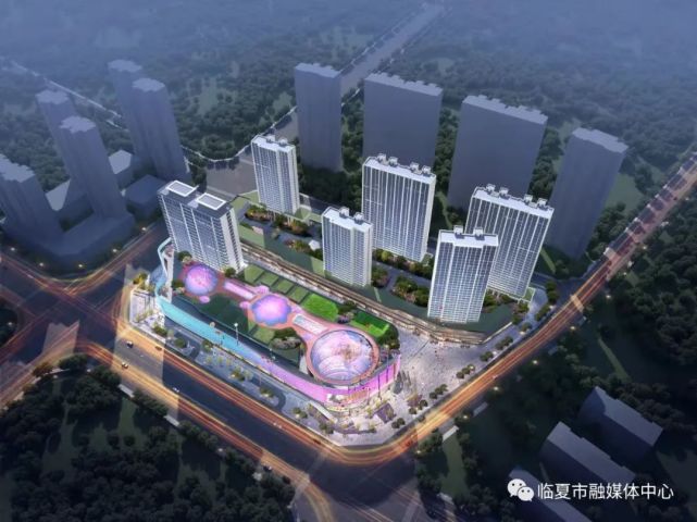 临夏市河州学府棚户区改造项目(a区)效果图14▲百益城61金茂府