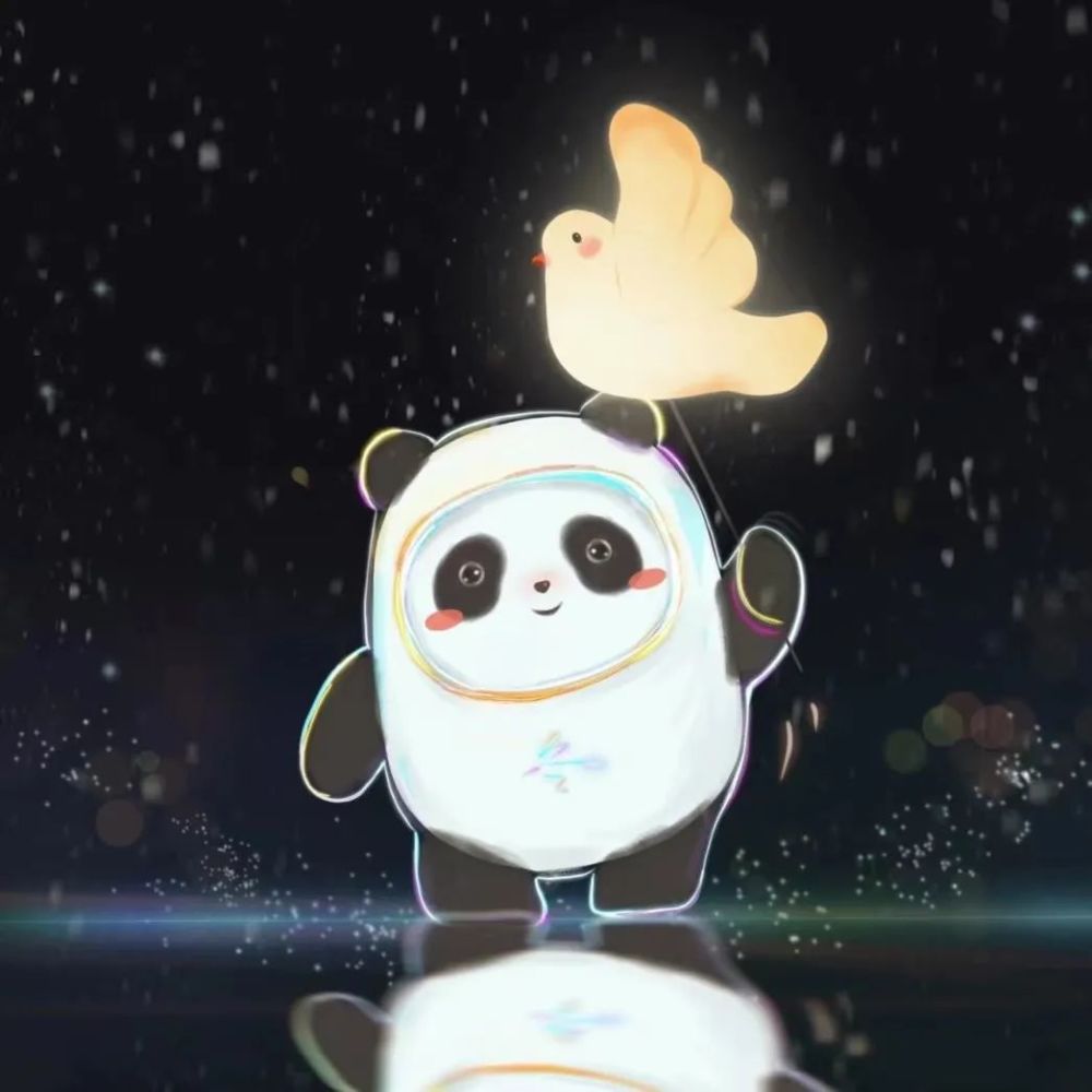 谁不想拥有一个顶流头像呢冰墩墩