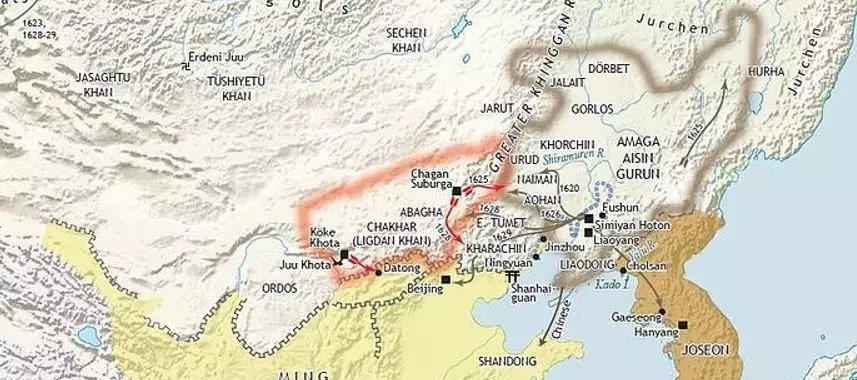后勤对于同一片天空下的明朝女真后金蒙古察哈尔部有多重要