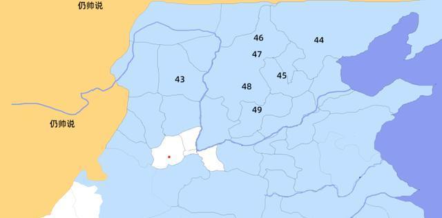 非汉人地方藩镇43.夏绥44.卢龙45.成德46.大同47.代北48.河东49.