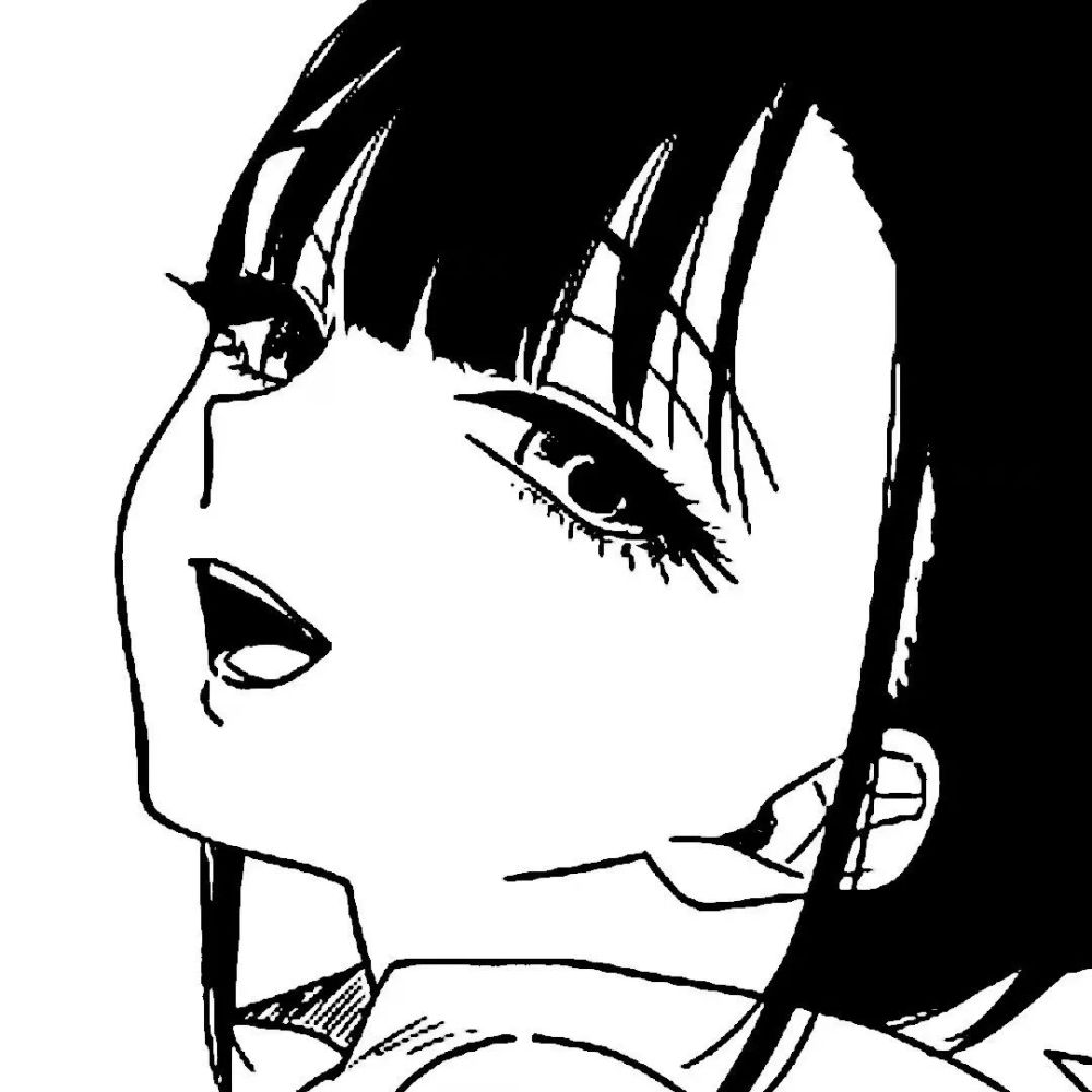 黑白动漫女头拽姐文案