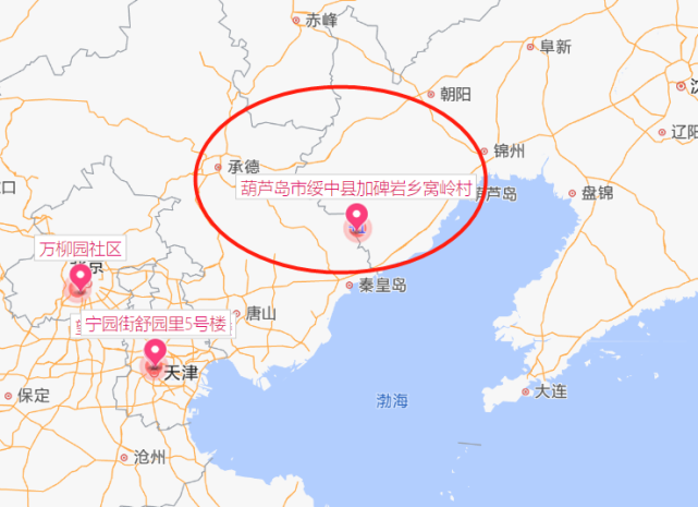 一地升级为中风险地区|葫芦岛|加碑岩乡|绥中镇|疫情|地图|绥中县