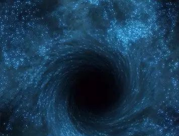 宇宙黑洞真实图片