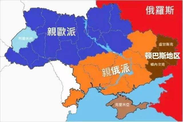 乌克兰的克里米亚半岛和东部地区已经被俄罗斯控制,目前乌克兰实际