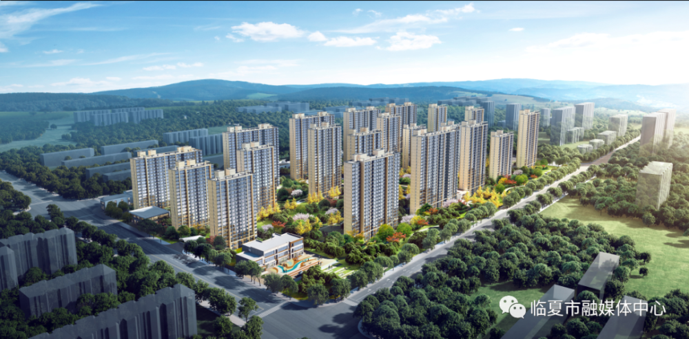 迎曦公馆效果图▲临夏市河州学府棚户区改造项目(a区)效果图▲百益