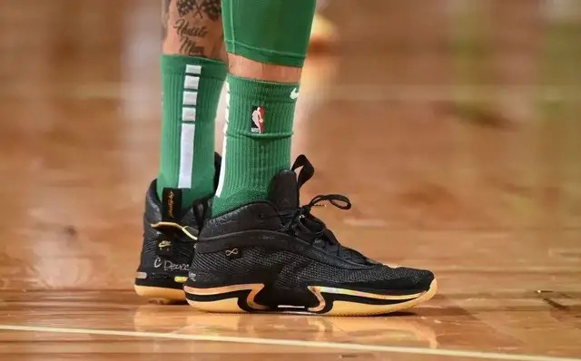 nba球员上脚:塔图姆穿aj36,新配色的cj1很好看