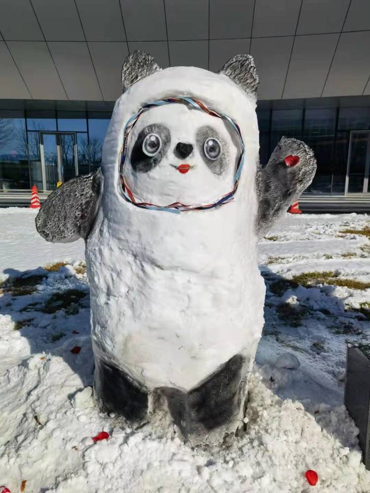 冰墩墩太火了雪人冰墩墩图集