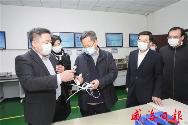 王心富来威海调研经济运行工作