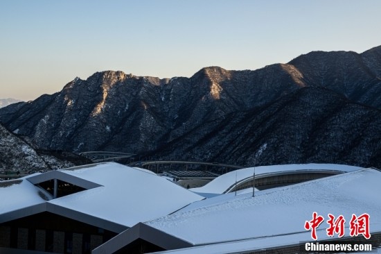 北京冬奥会延庆赛区雪后景色