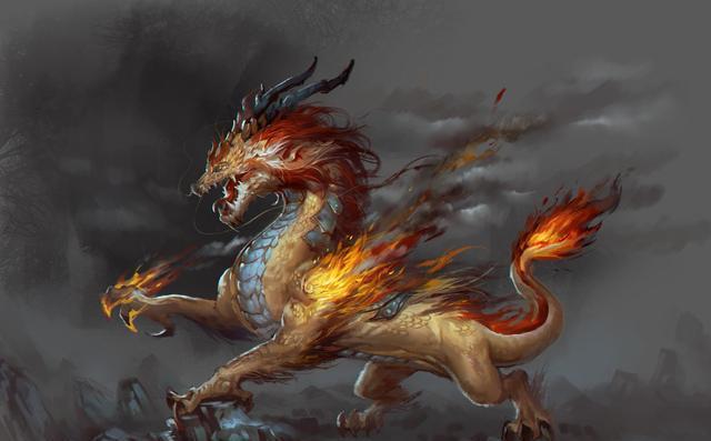 第3个经常摆放的神兽就是麒麟,麒麟虽然看起来非常凶猛,但在中国古代
